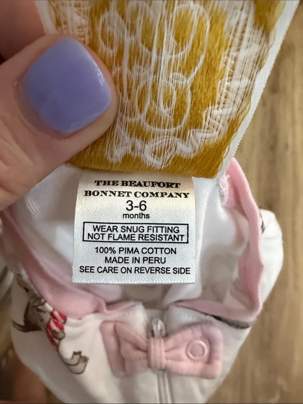 Beaufort Bonnet Not Even A Mouse in Pink